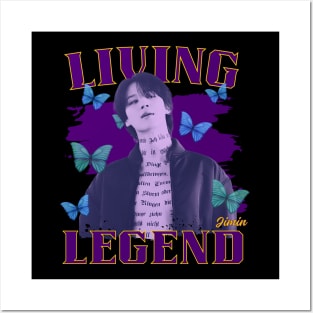 Living Legend Jimin BTS Posters and Art